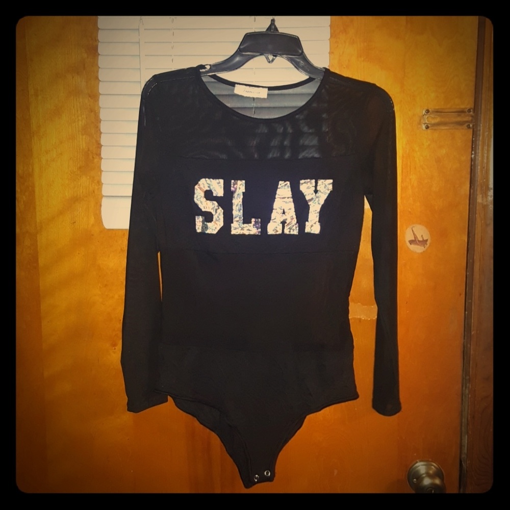 Sheer Slay Body Suit