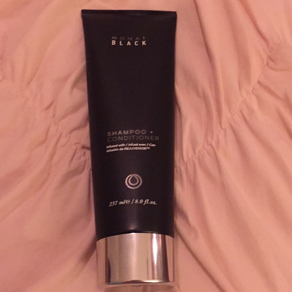 Monat Black shampoo and conditioner