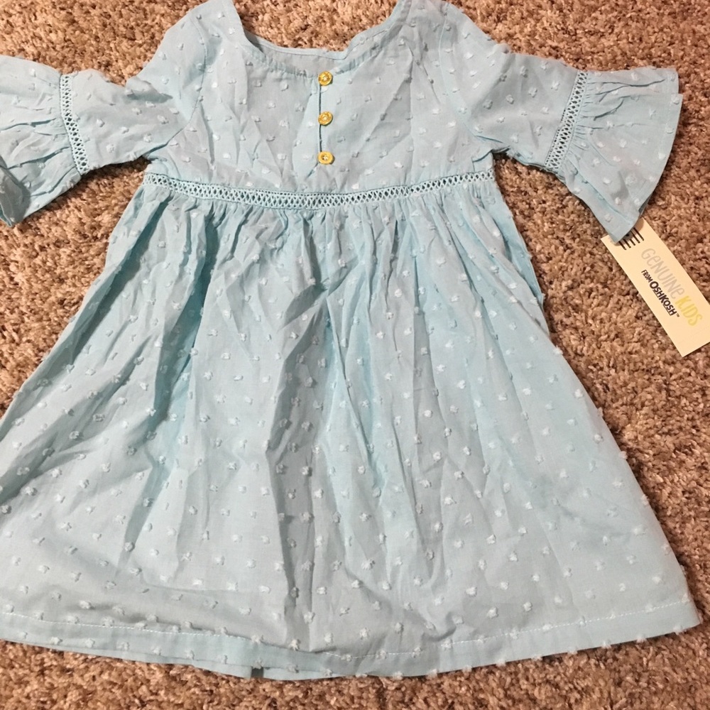 Blue 2T dress NWT