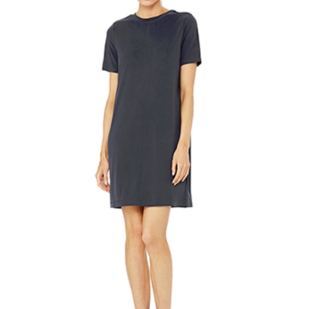 NWT Bella Luxx Sueded Tee Dress