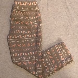 Girl Reindeer Pants