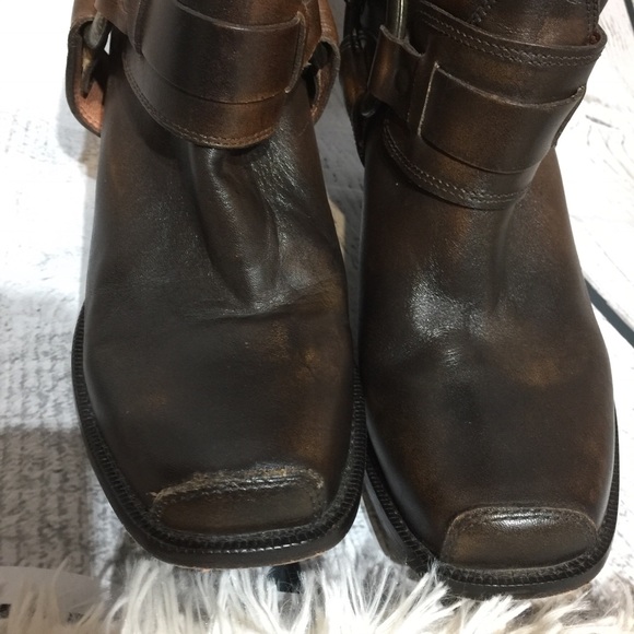 $$ SOLD$Justin fashion leather distressed boot 8.5 - Picture 4 of 8