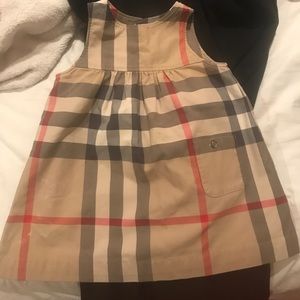 Burberry dress for baby girl