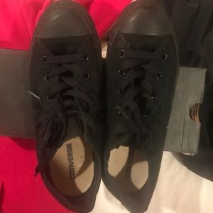 All black converse
