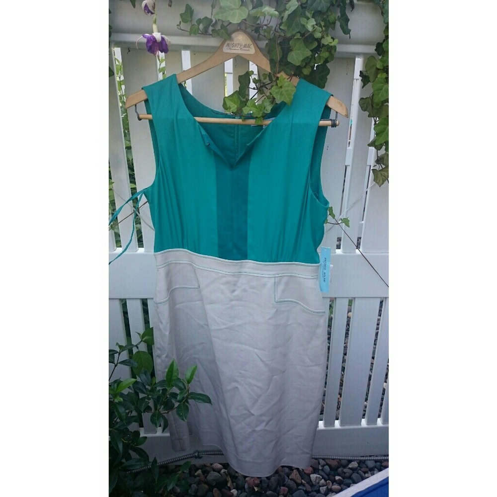 Teal professional dress