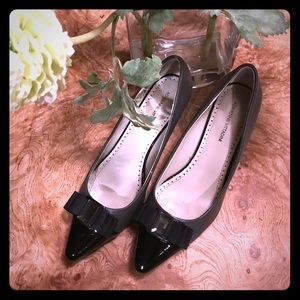 Grey and Black Adrienne Vittadini Heels