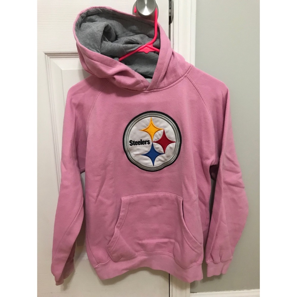 Pittsburgh Steelers Pink Hoodie
