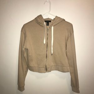 Forever 21 cropped hoodie