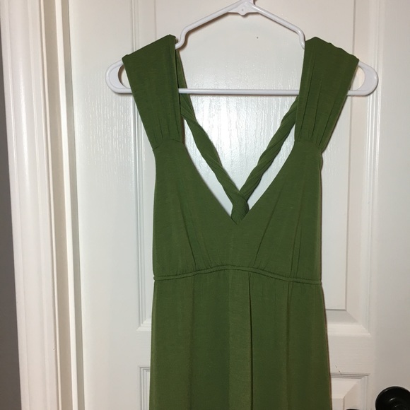 Green Maxi Dress - Picture 2 of 3