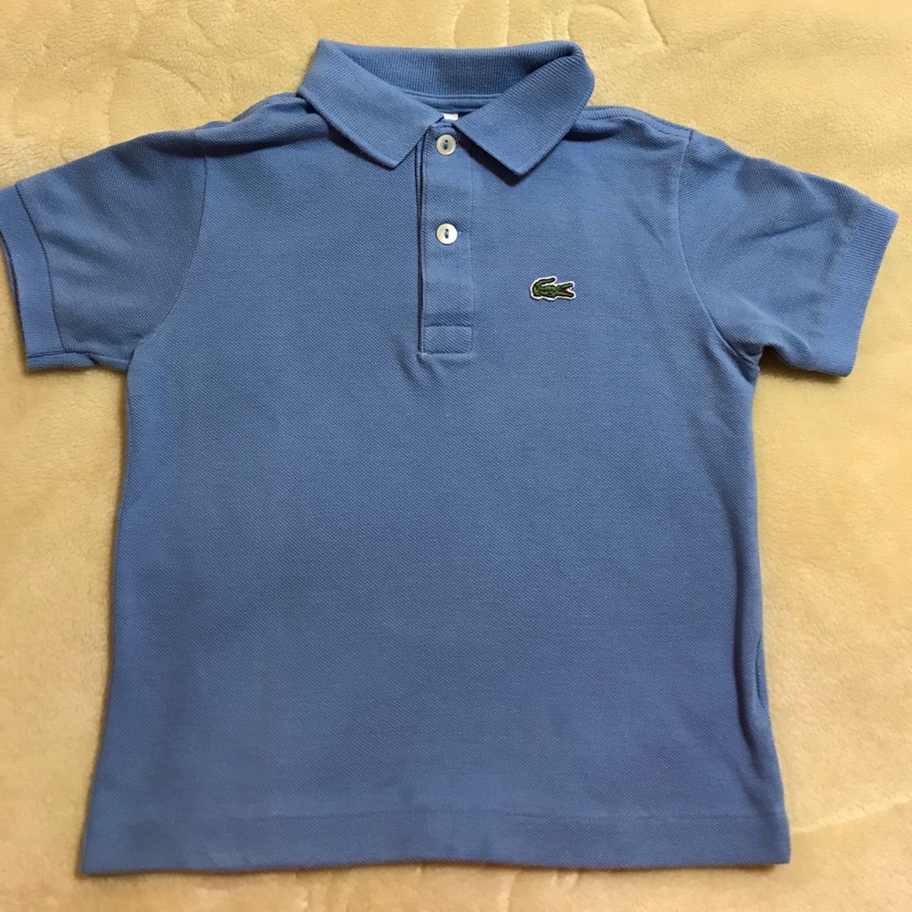 Lacoste Boys Polo Tee Size 4
