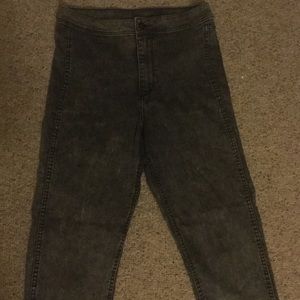 H&M High Waisted Ankle Length Skinny Jeans