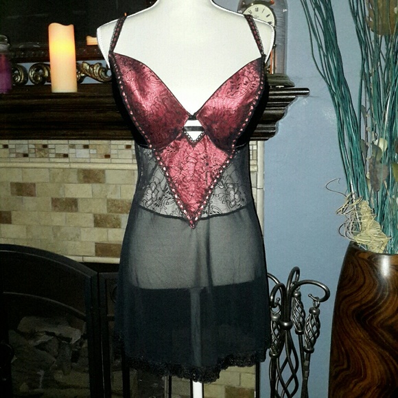 I Collection Other - NWOT, I COLLECTION, PLUS SIZE BABYDOLL TEDDY.