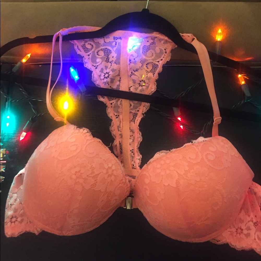 Coral racerback bra never worn