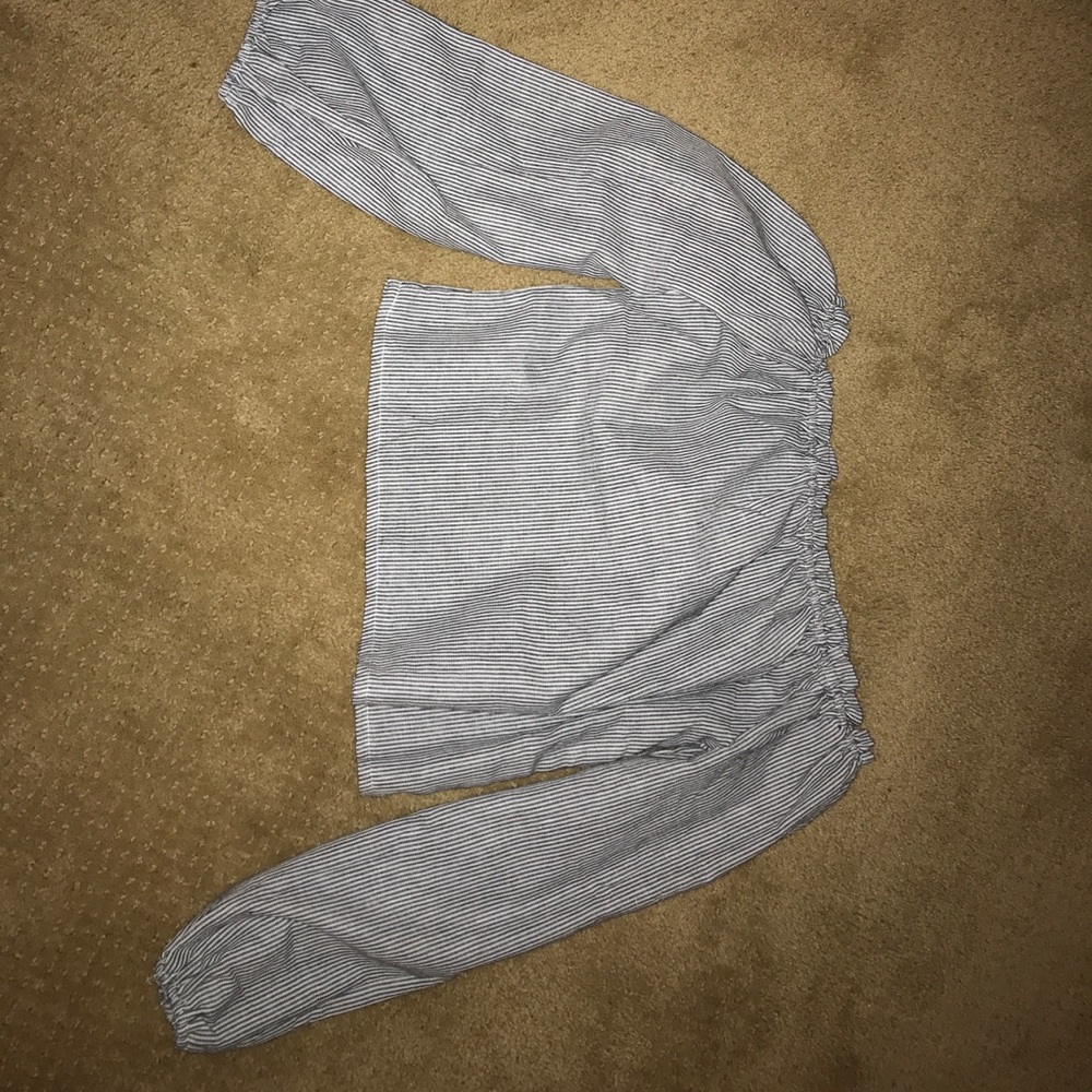 Brandy Melville Striped Blouse