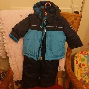2 piece snow suit