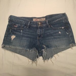 Hollister denim shorts