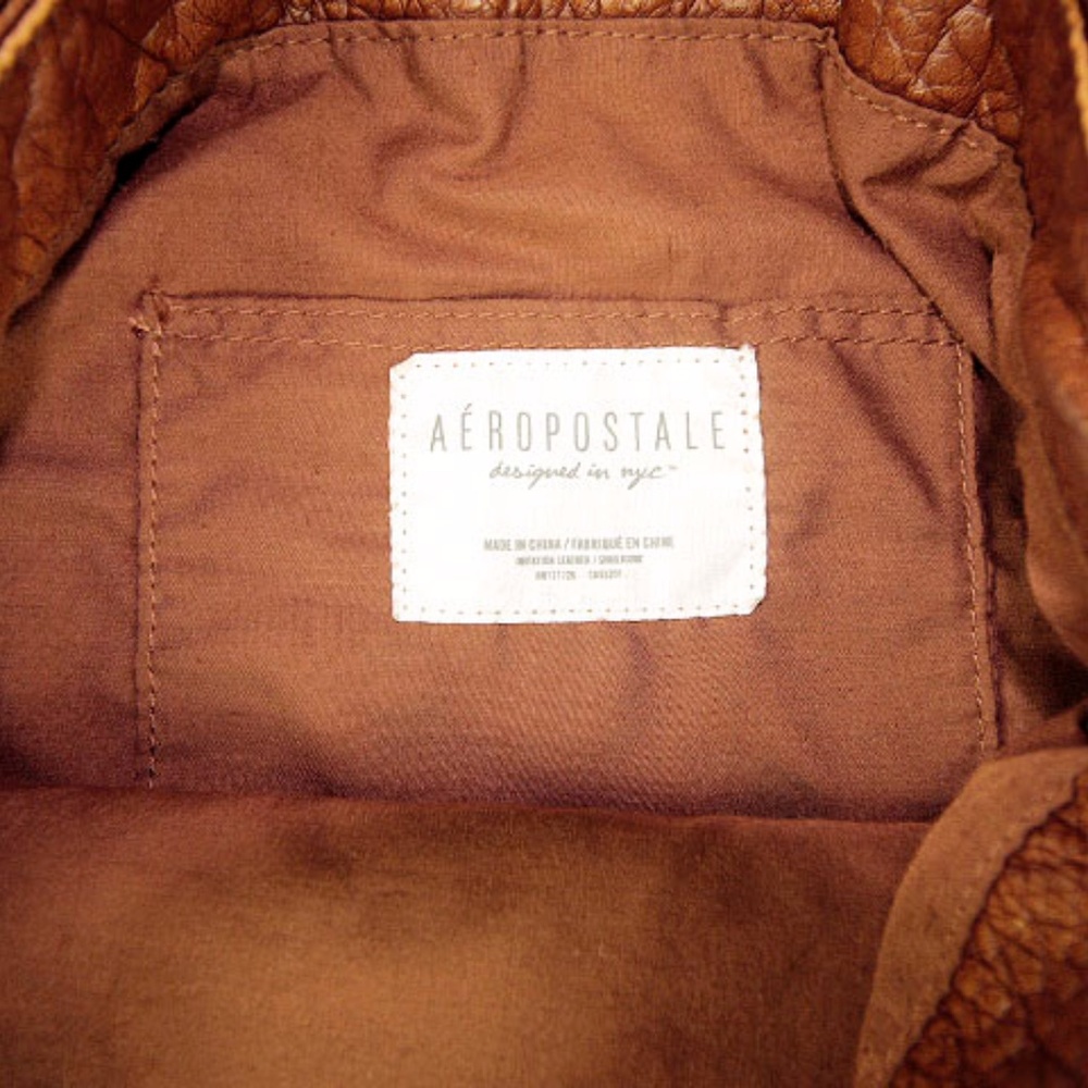 Aeropostale Vegan Leather Crossbody Bag/Tote - Picture 3 of 5