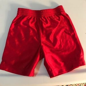 Red shorts