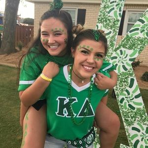 Kappa Delta Stitch Letters Shirt