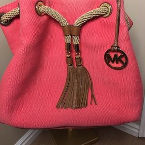 Michael Kors Marina Cinch Hobo Purse Handbag