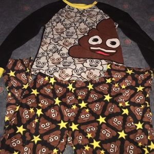 POOP EOMJI PAJAMAS