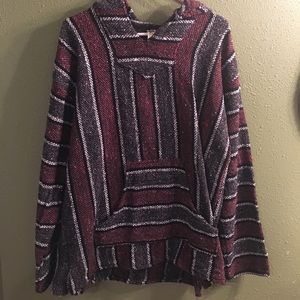 Lightly warn Mexican hoodie