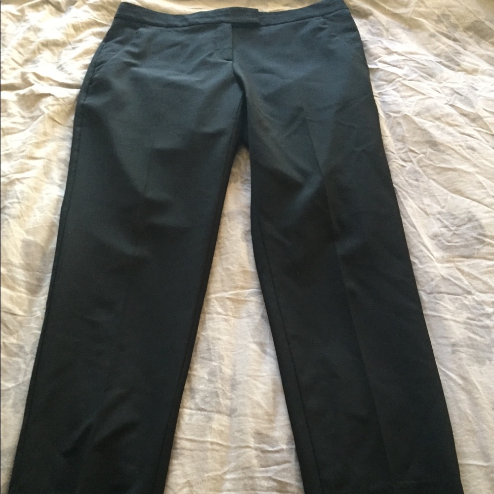 Theory black cigarette pants