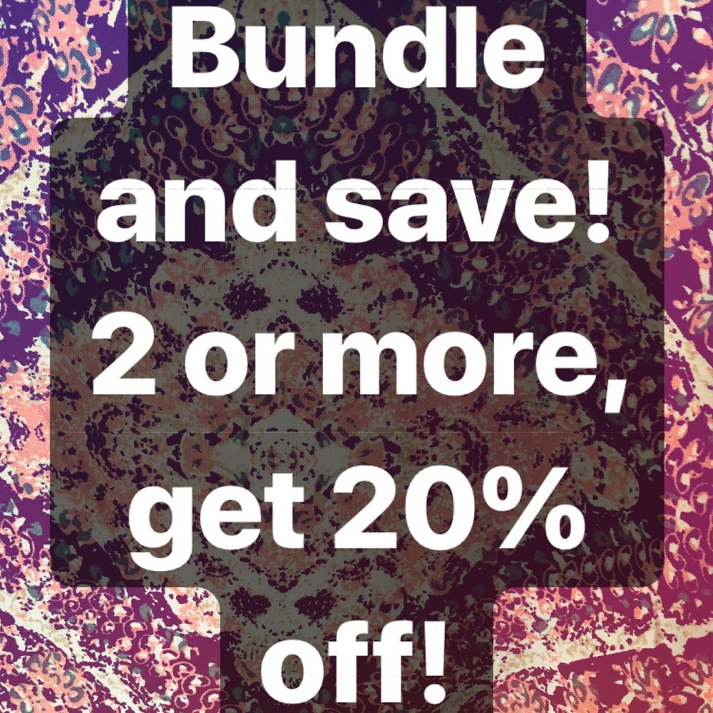 Bundle and save!