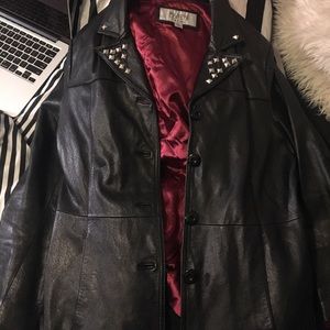 Leather jacket