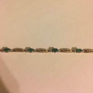Emerald bracelet