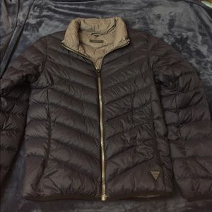 Guess Slim Navy Puffer Jacket