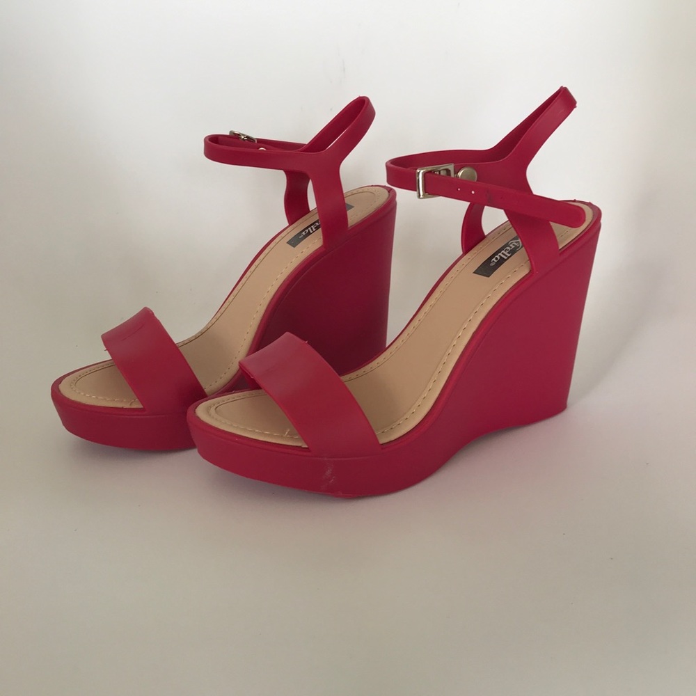 Jelly wedge  shoes