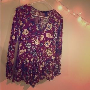 Floral romper