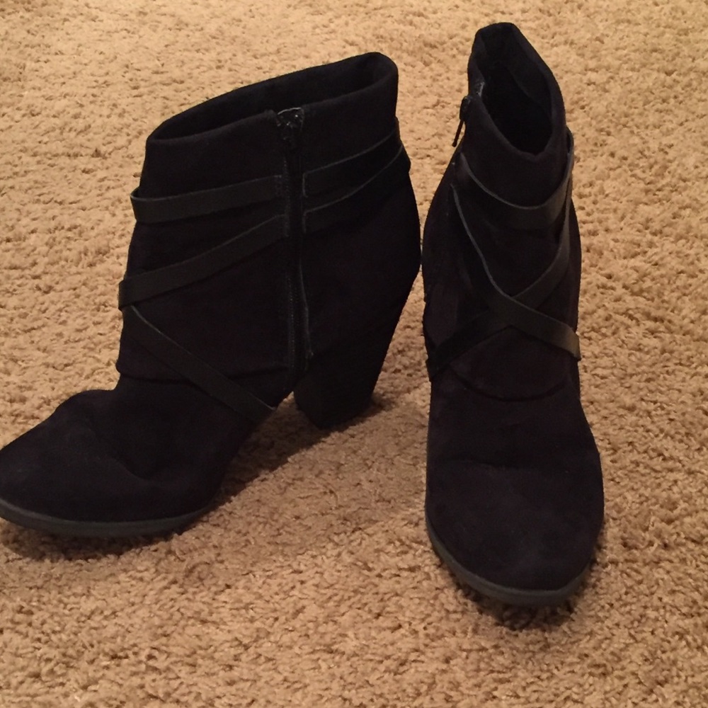 Black booties