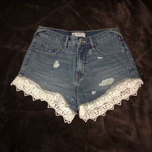 Free People Denim Shorts