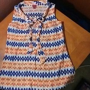 Merona multi-colored blouse