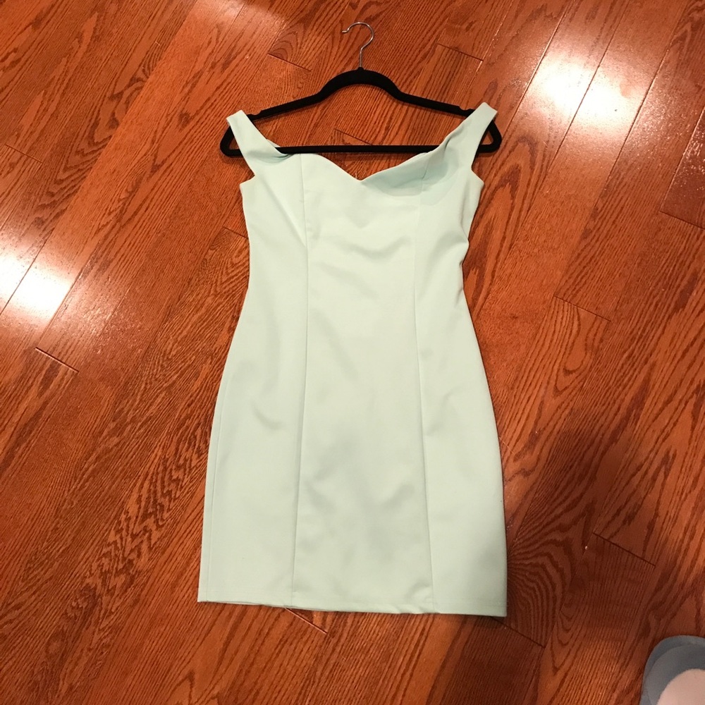 Turquoise dress