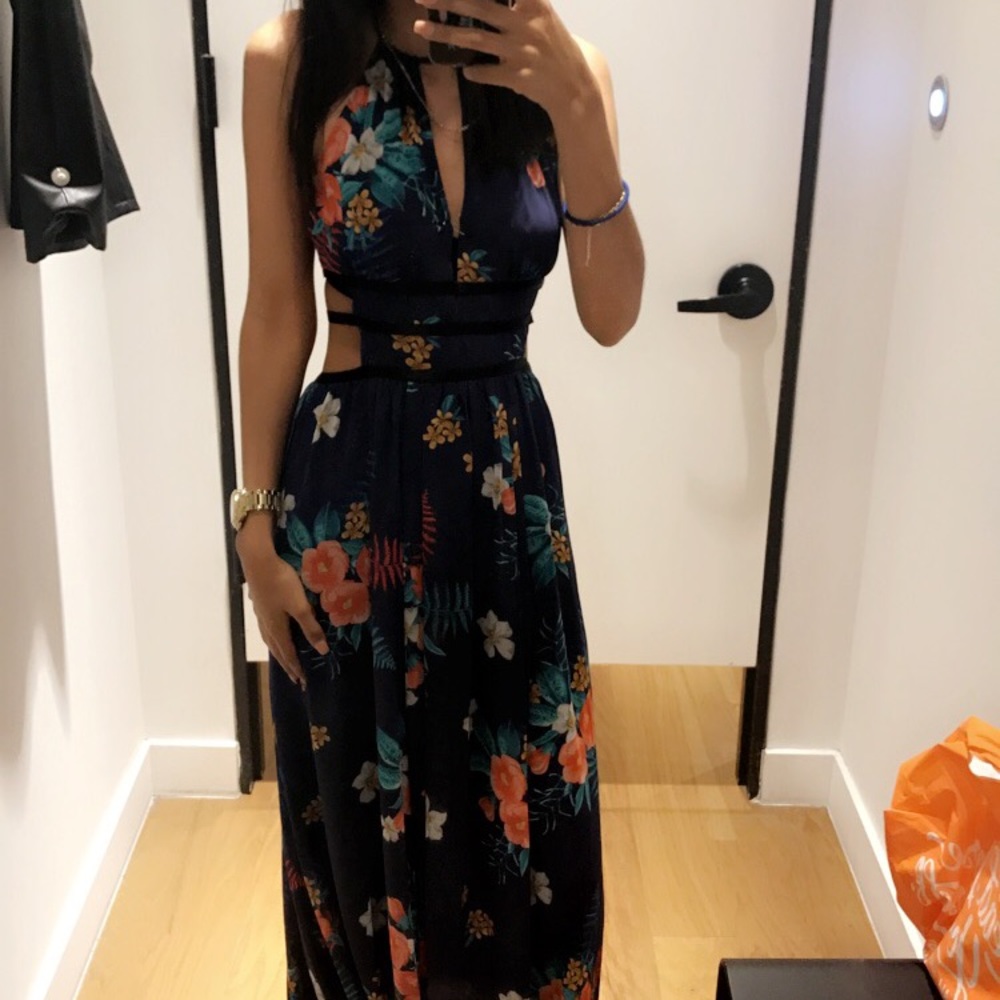 Beautiful maxi floral dress