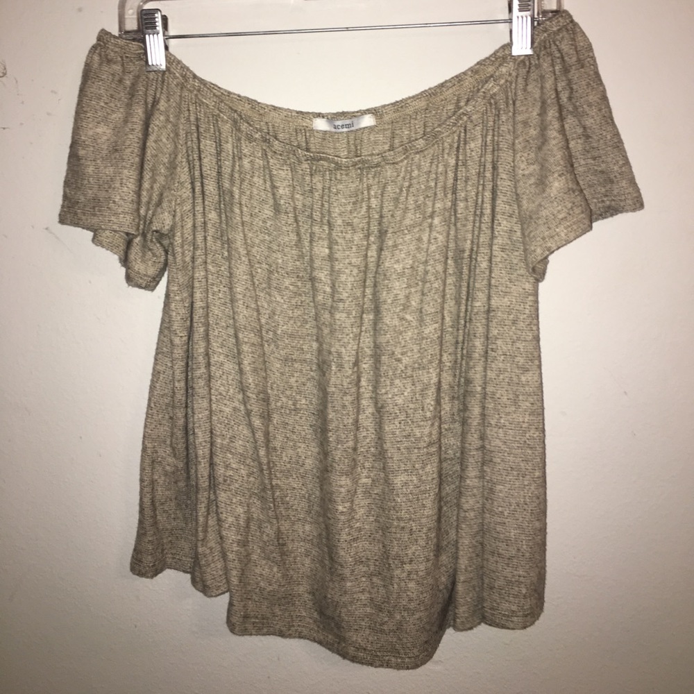 Off the shoulder top