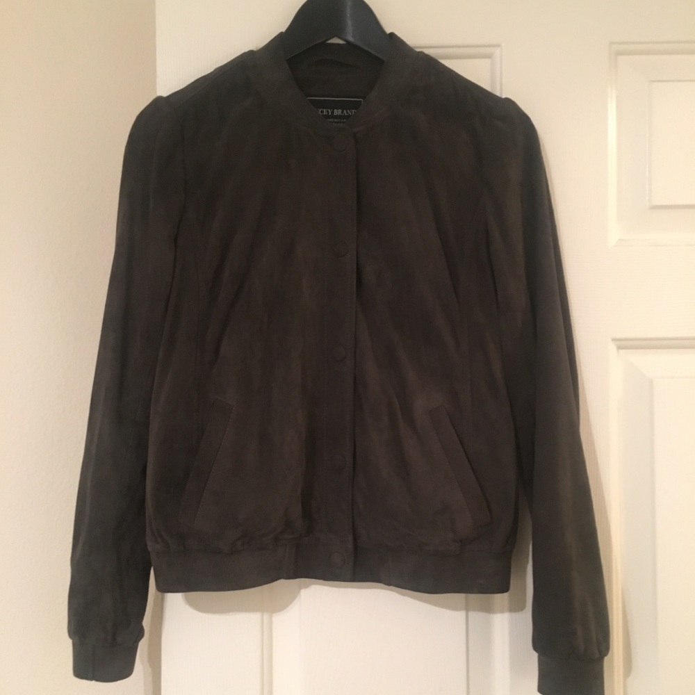 Lucky Brand suede Jacket ❣️