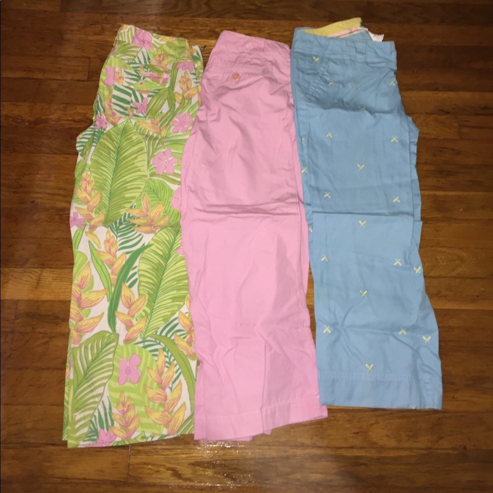 Lilly Pulitzer Pants/Capris- 3 Pairs