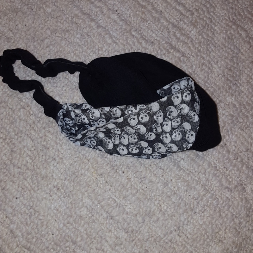Skull design headband, free with a purchase