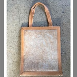 Hare + Hart Leather Crawford Shopper Tote