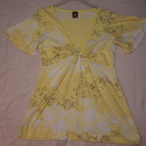 Language Empire Waist Blouse - Picture 1 of 4