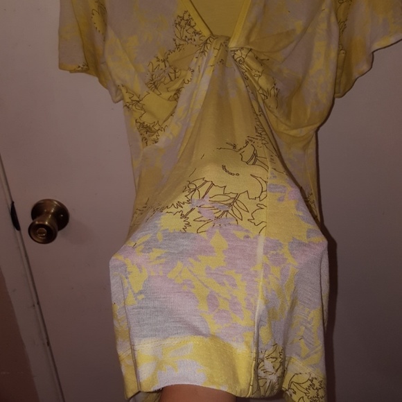 Language Empire Waist Blouse - Picture 4 of 4