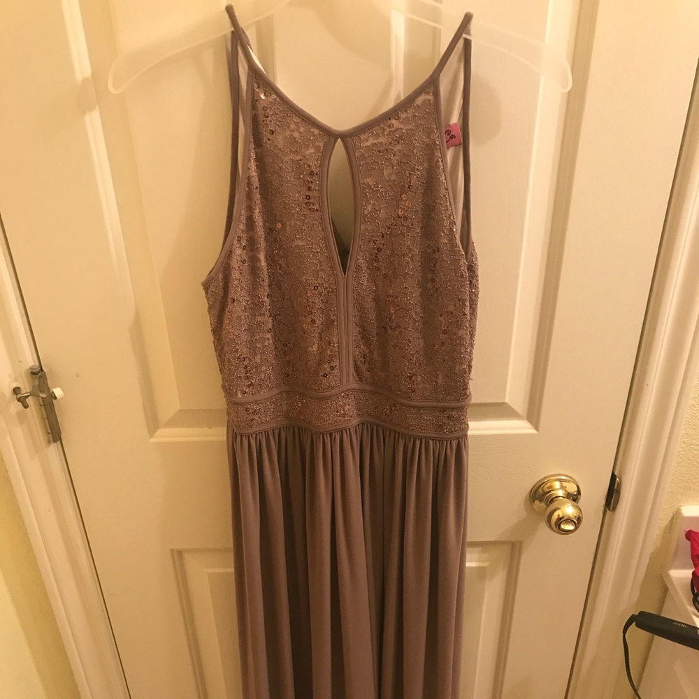 Sequined Bridesmaid Dress