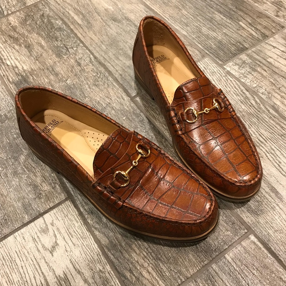 Warfield & Grand Leather Santan Bit Loafer