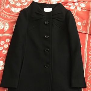Kate Spade New York Etta Wool Coat Black, size 0