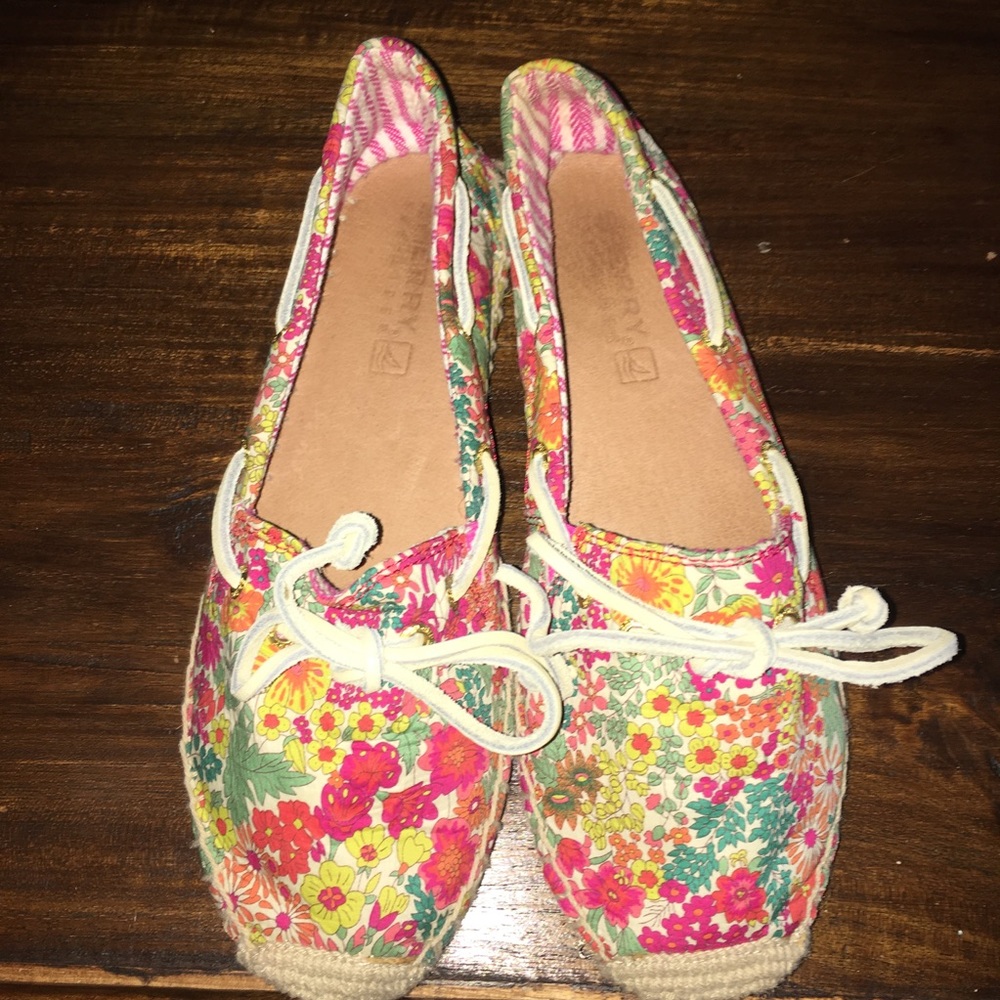 Liberty of London for Sperry Never Worn Slides