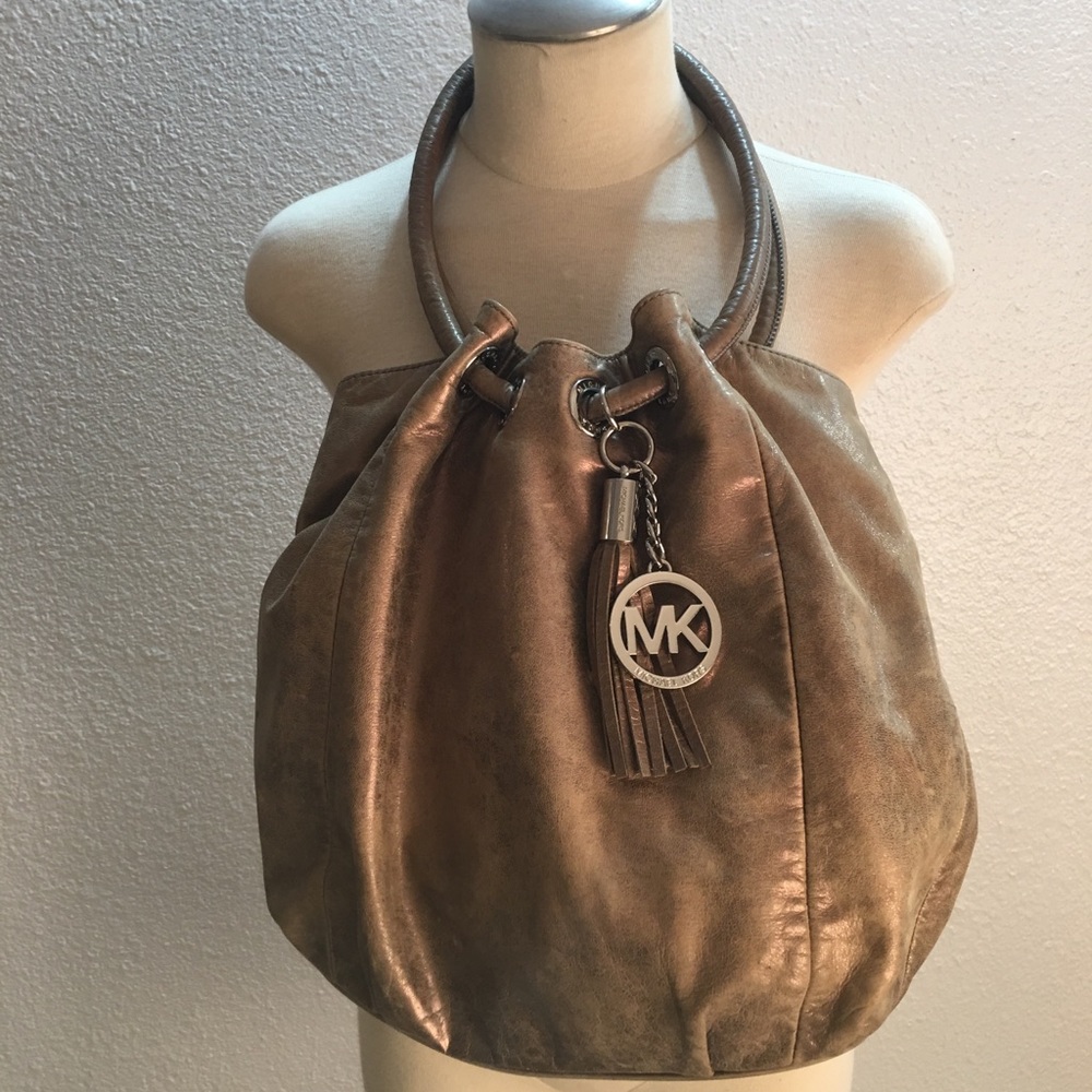 Michael Kors Metallic Purse